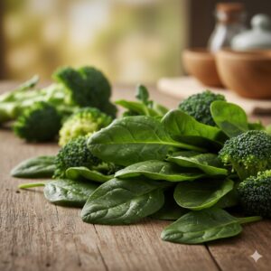 image 4 - A parent and child laughing while preparing a healthy meal together