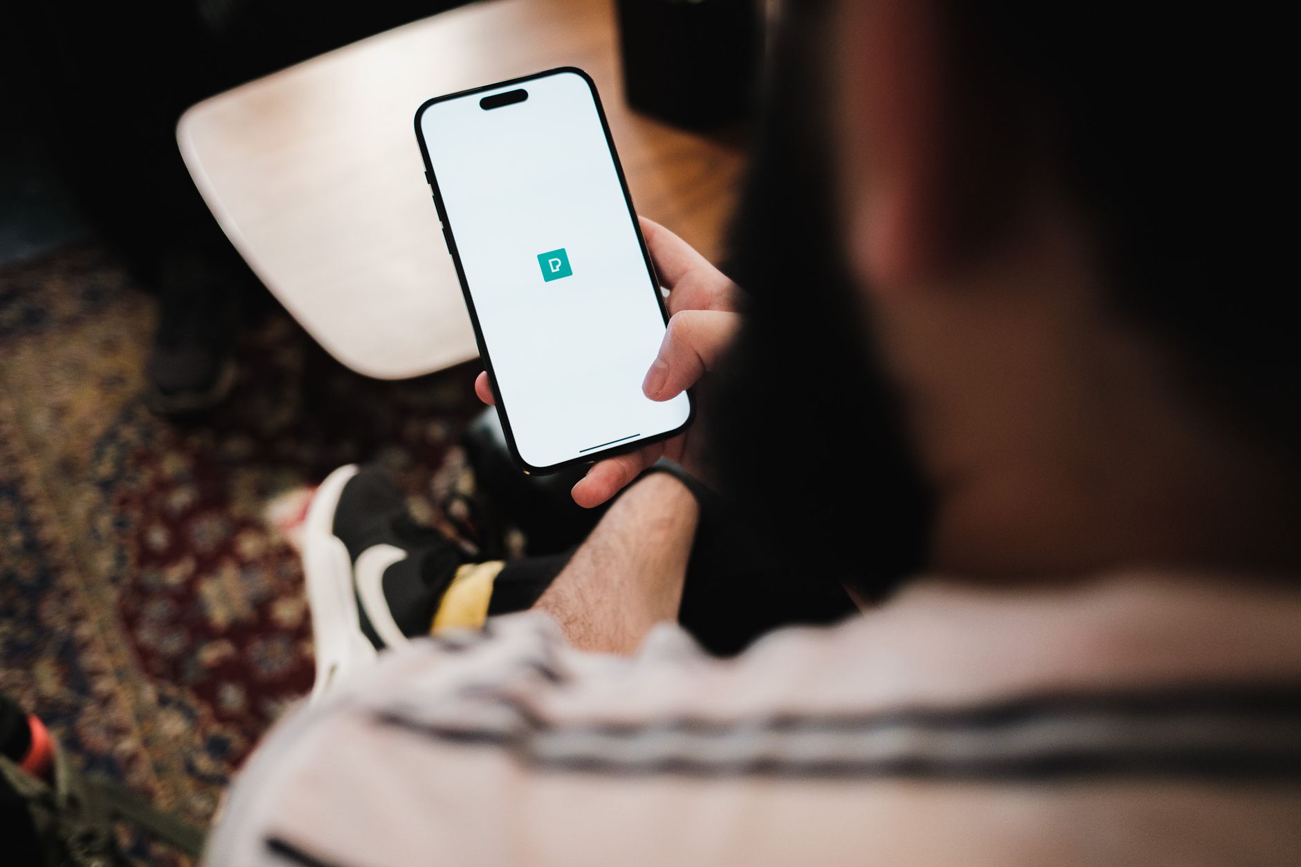 A user auditing their home network settings on a smartphone.
