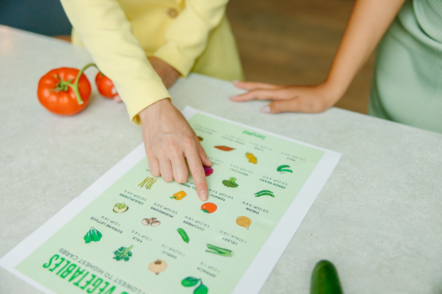 A visual guide to a balanced plant-based plate for children.