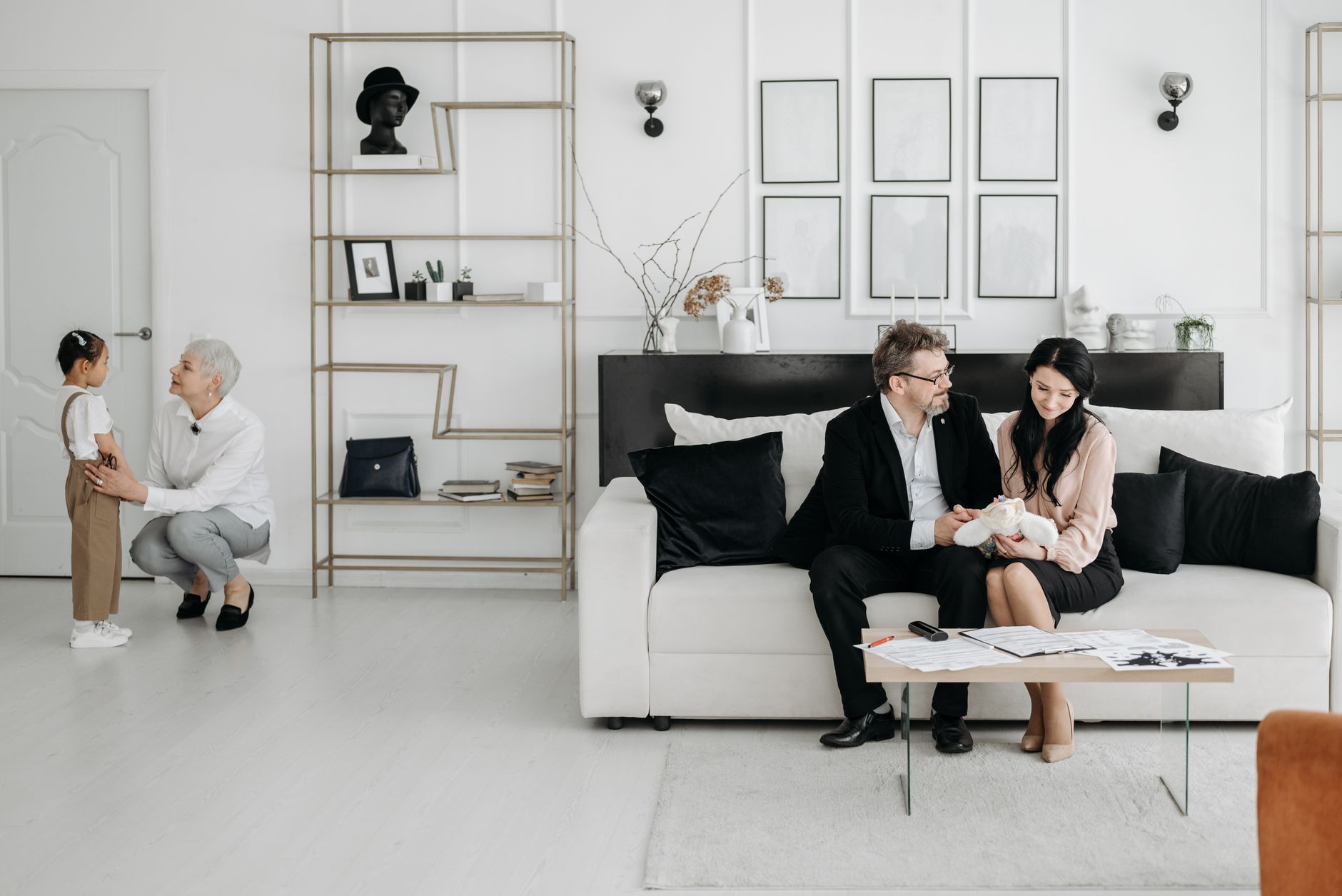 A calm, intentional living space designed to foster emotional safety.