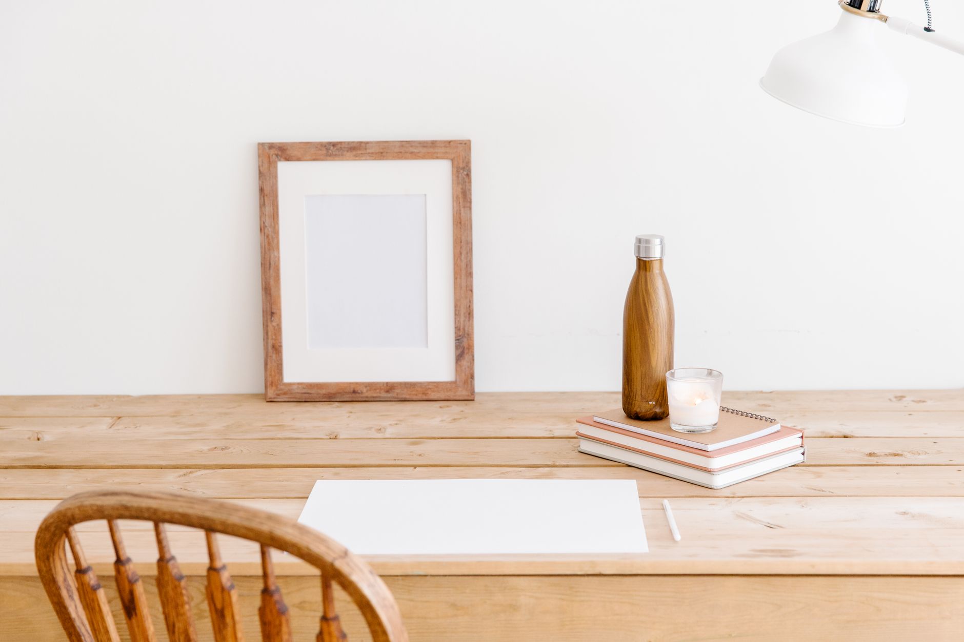 A clean workspace symbolizing the balance and organization provided by improved public service infrastructure.