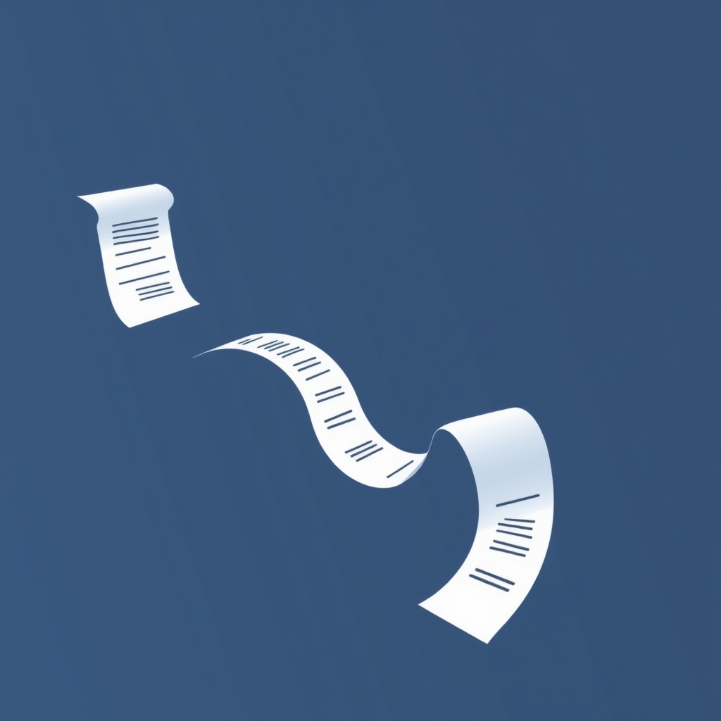 A visualization of a digital data trail representing privacy.