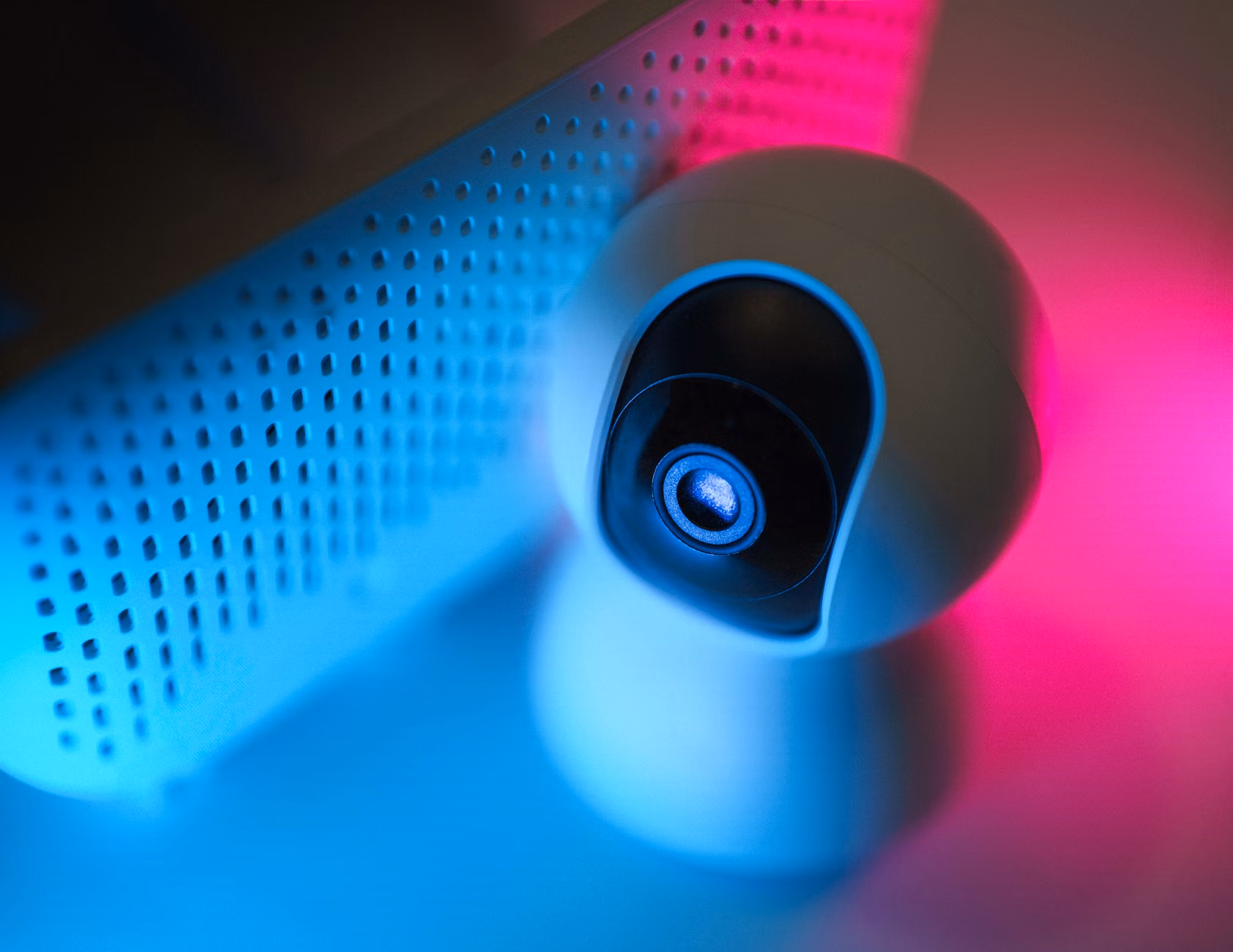 A secure wireless router in a home environment.