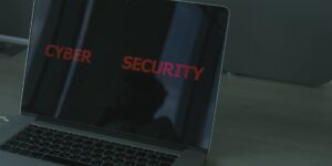 A conceptual image of digital privacy and home security technology.