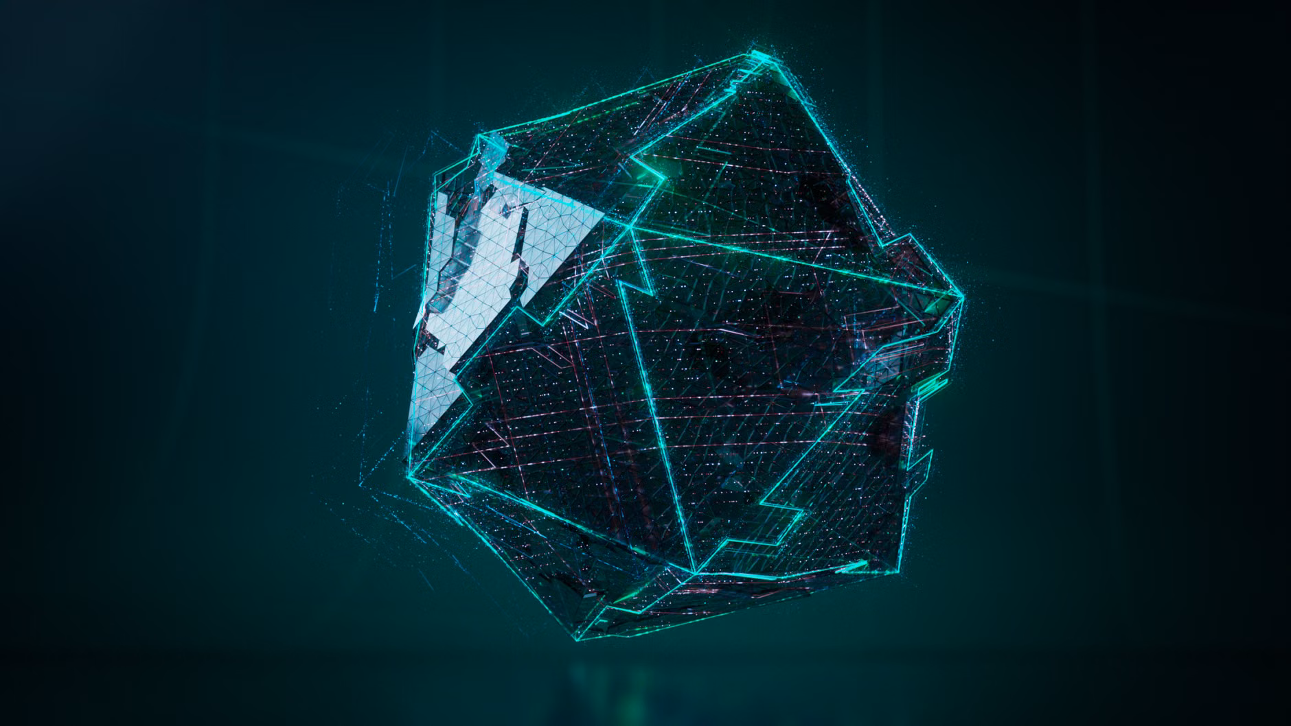 A close-up of a modern mesh Wi-Fi node blending into a home interior.