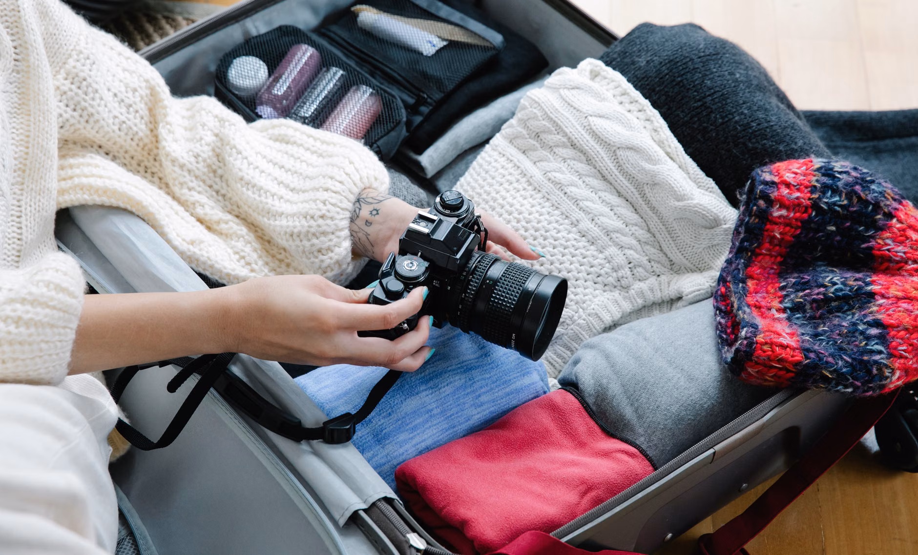 Packing essentials for a quiet winter coastal getaway.