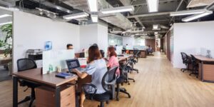 A professional and quiet co-working space designed for deep work.