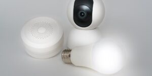 Modern smart home setup with energy monitoring technology