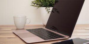 A clean, organized home workspace representing financial planning and clarity.