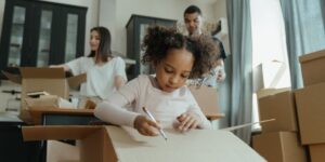 A professional parent planning a career move at home.
