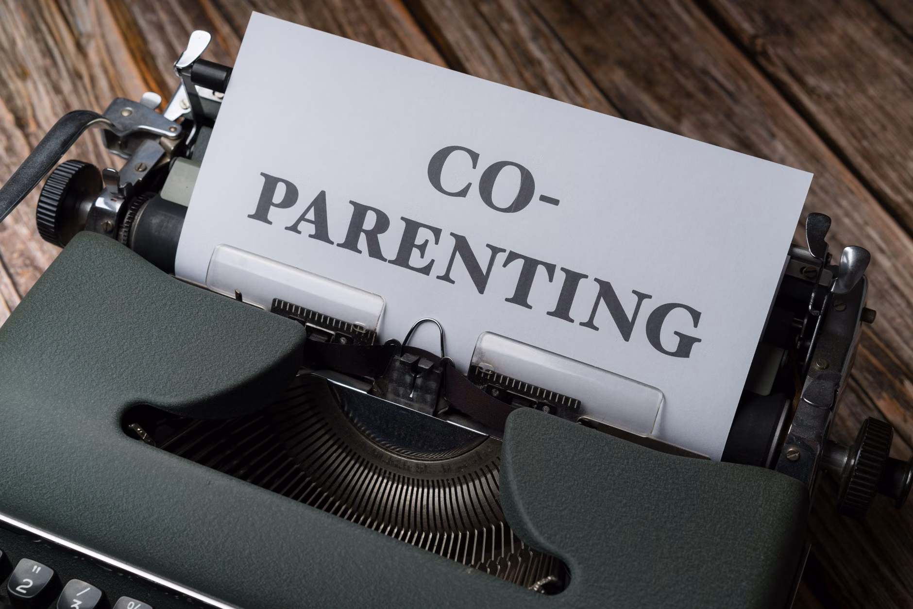 The reality of parallel parenting in separate homes.