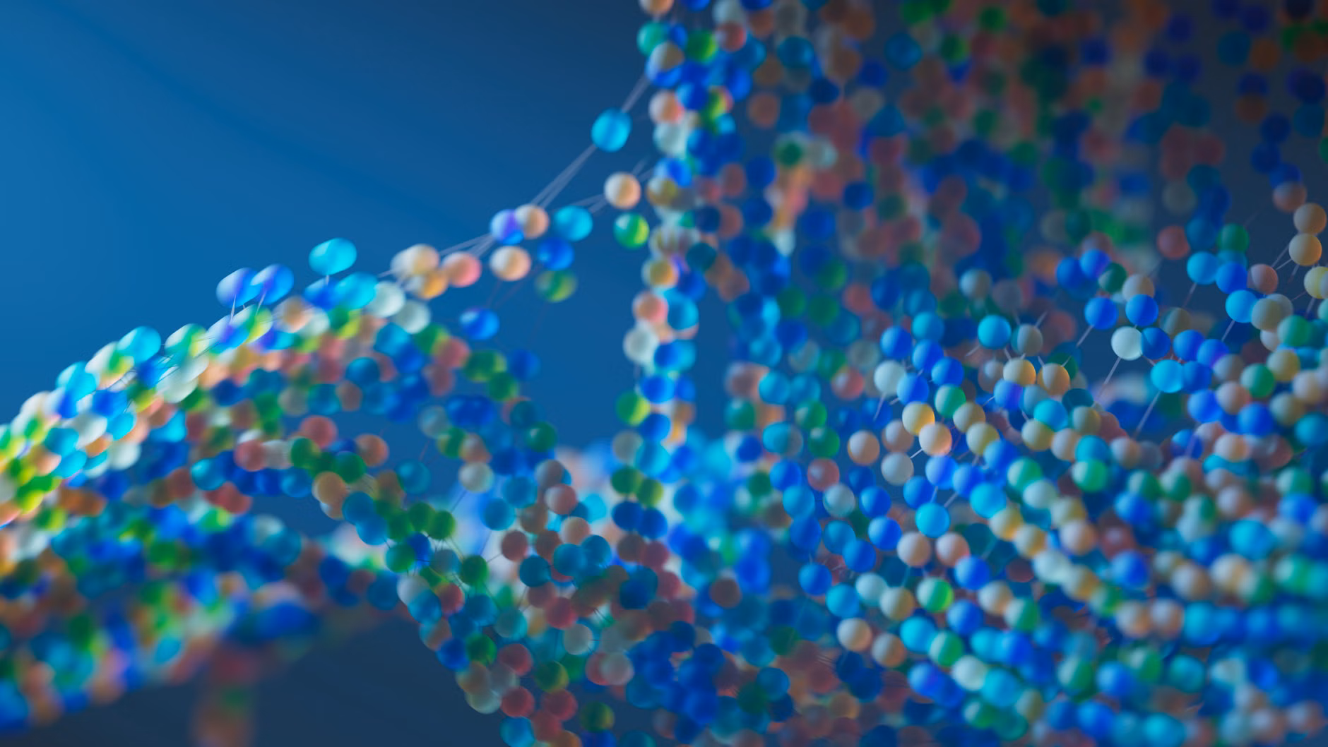An abstract representation of AI technology analyzing financial data.