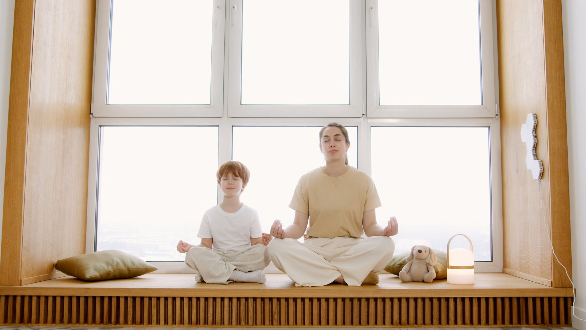 A family enjoying peace of mind thanks to secure personal data practices.